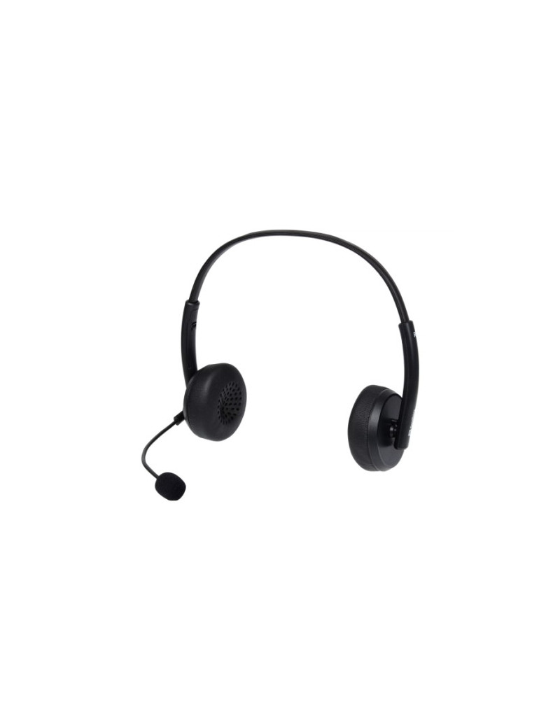 Sandberg USB Office Headset with Boom Mic  30mm Drivers  In-Line Controls  5 Year Warranty