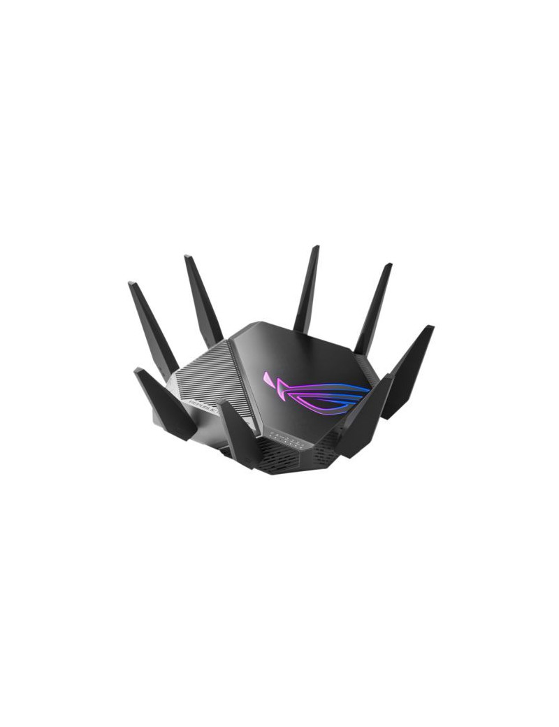 Asus (GT-AXE11000) ROG Rapture AXE11000 Wi-Fi 6E Tri-Band Gaming Wi-Fi 6 Router  6GHz Band  2.5G WAN/LAN port  RGB  AiMesh  Game Acceleration