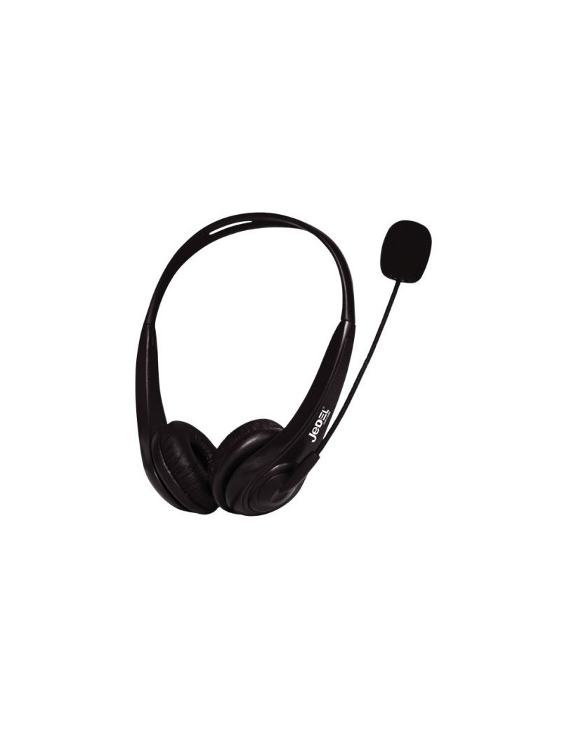 Jedel SH-712 USB Noise Cancelling Headset with Boom Microphone  In-line Controls