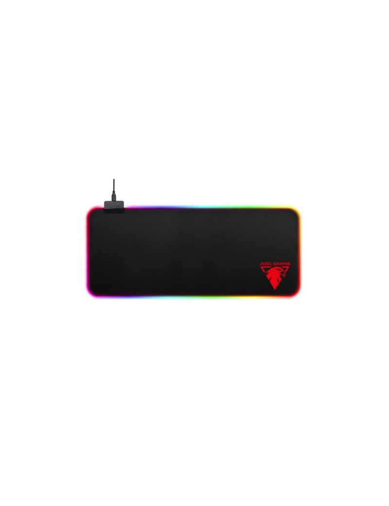 Jedel MP-03 XL RGB Gaming Mouse Pad  USB  Rainbow RGB  800 x 300 x 4 mm