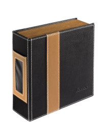 Hama CD/DVD/Blu-Ray Disc Album Wallet  Up to 28 Discs  Black/Brown