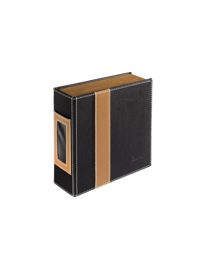 Hama CD/DVD/Blu-Ray Disc Album Wallet  Up to 28 Discs  Black/Brown