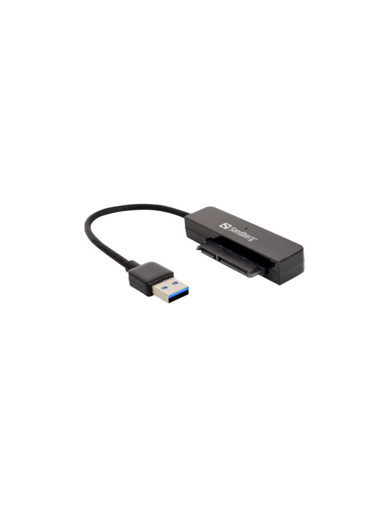 Sandberg USB 3.0 to 2.5“ SATA Adapter  5 Year Warranty