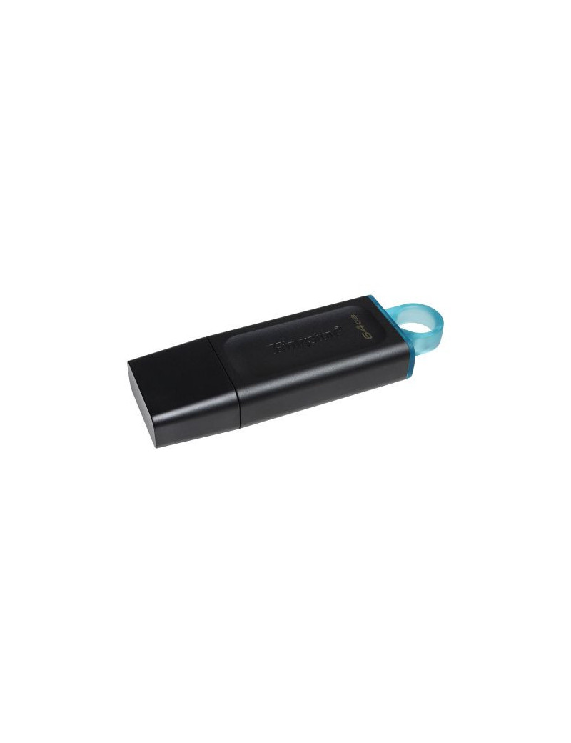 Kingston 64GB DataTraveler Exodia USB 3.2 Gen1 Memory Pen  Cap  Key Ring