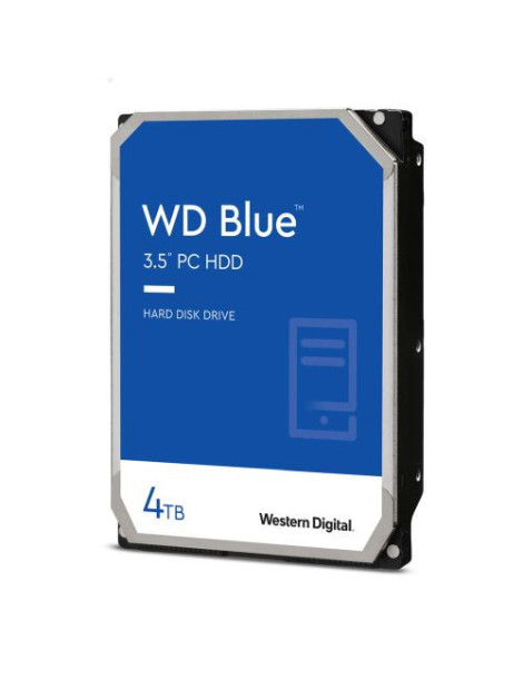 WD 3.5“  4TB  SATA3  Blue Series Hard Drive  5400RPM  256MB Cache  OEM