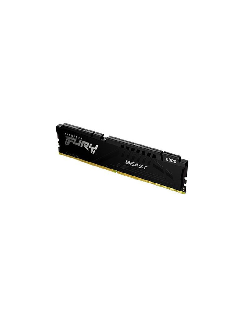 Kingston Fury Beast 16GB  DDR5  5200MHz (PC5-38400)  CL40  1.25V  ECC  XMP 3.0  PMIC  DIMM Memory