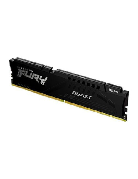 Kingston Fury Beast 16GB  DDR5  5200MHz (PC5-38400)  CL40  1.25V  ECC  XMP 3.0  PMIC  DIMM Memory