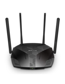 Mercusys (MR80X) AX3000 Wireless Dual Band Router  MU-MIMO  OFDMA  Beamforming  1x GB WAN + 3x GB LAN