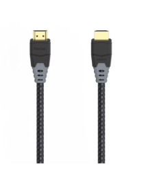 Hama High Speed HDMI Cable  Ultra-HD 8K  Ethernet  Gold-Plated  Fabric  1.5 Metre