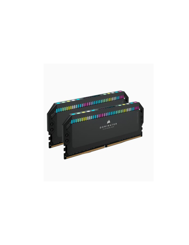 Corsair Dominator Platinum RGB 32GB Kit (2 x 16GB)  DDR5  5600MHz (PC5-44800)  CL36  1.25V  XMP 3.0  PMIC  DIMM Memory  Black