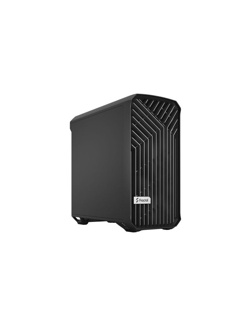 Fractal Design Torrent Compact (Black Solid) Gaming Case  E-ATX  2 Fans  Fan Hub  Front Grille  USB-C