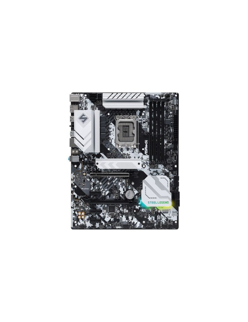 Asrock H670 STEEL LEGEND  Intel H670  1700  ATX  4 DDR4  HDMI  DP  2.5GB LAN  PCIe5  3x M.2