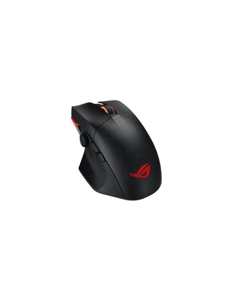 Asus ROG Chakram X Gaming Mouse with Qi Charging  Wired/Wireless/Bluetooth  36000 DPI  Programmable Joystick  RGB Lighting