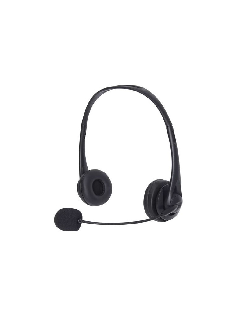 Sandberg (126-12) Office Headset with Boom Microphone  USB  In-Line Controls  5 Year Warranty