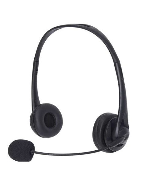 Sandberg (126-12) Office Headset with Boom Microphone  USB  In-Line Controls  5 Year Warranty