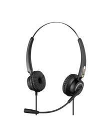 Sandberg (126-13) Office Pro Headset with Boom Mic  USB  30mm Drivers  In-Line Controls  5 Year Warranty