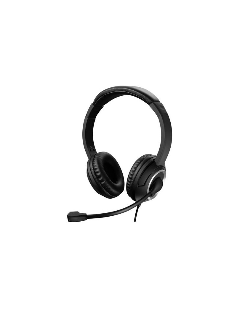 Sandberg (126-16) Chat Headset with Boom Mic  USB-A  40mm Drivers   In-Line Controls  5 Year Warranty