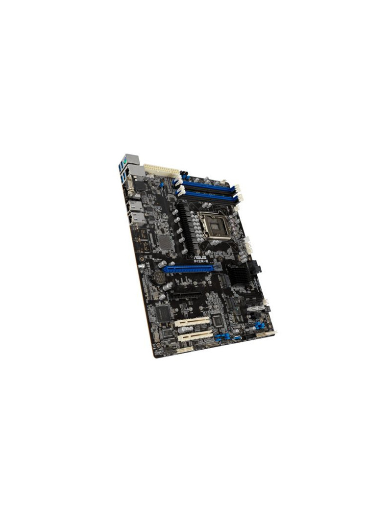 Asus P12R-E Server MB  Intel C252  1200 for Xeon E-2300  ATX  4 DDR4  Dual GB LAN  Mgmt LAN  2x M.2