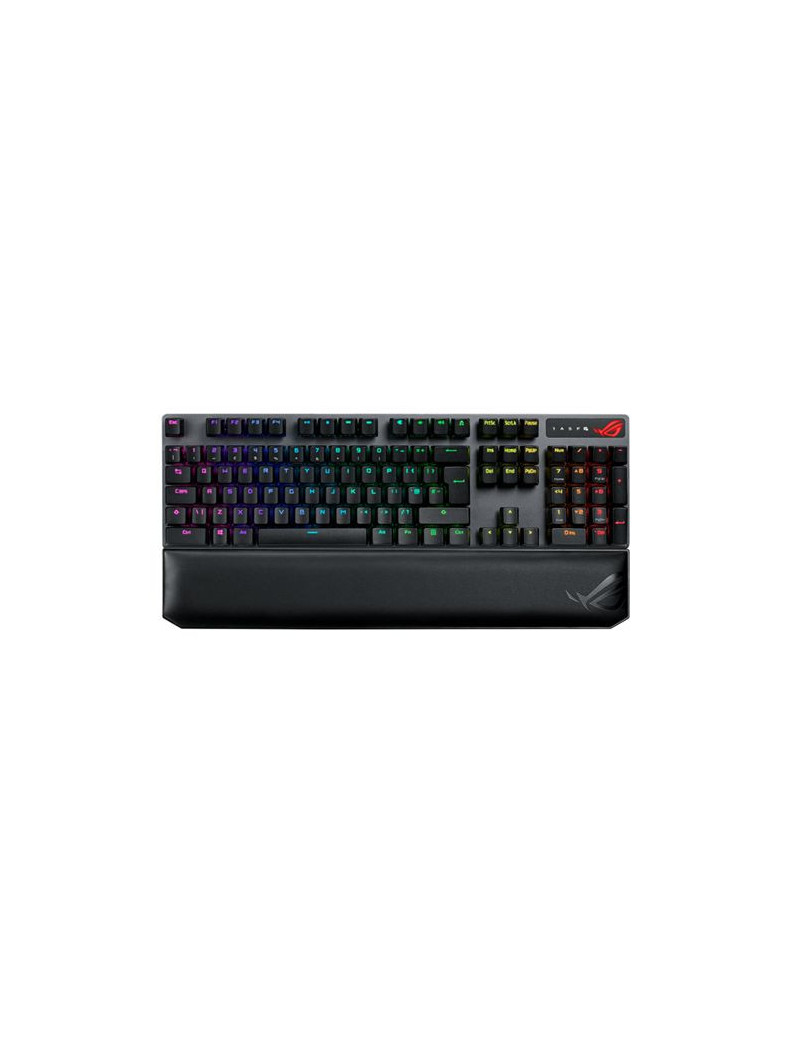 Asus ROG Strix SCOPE NX Wireless Deluxe Mechanical RGB Gaming Keyboard  ROG NX Mechanical Switches  Stealth Key  Quick-Toggle  Magnetic Wrist Rest