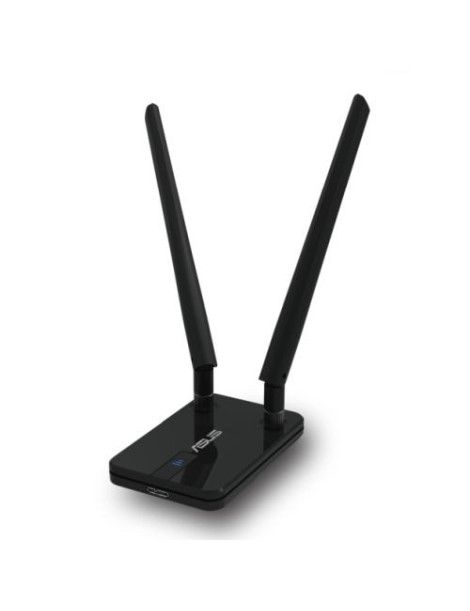 Asus (USB-AC58) AC1300 (400+867) Wireless Dual Band USB Adapter  High Gain Antennas  EZ WPS  USB3