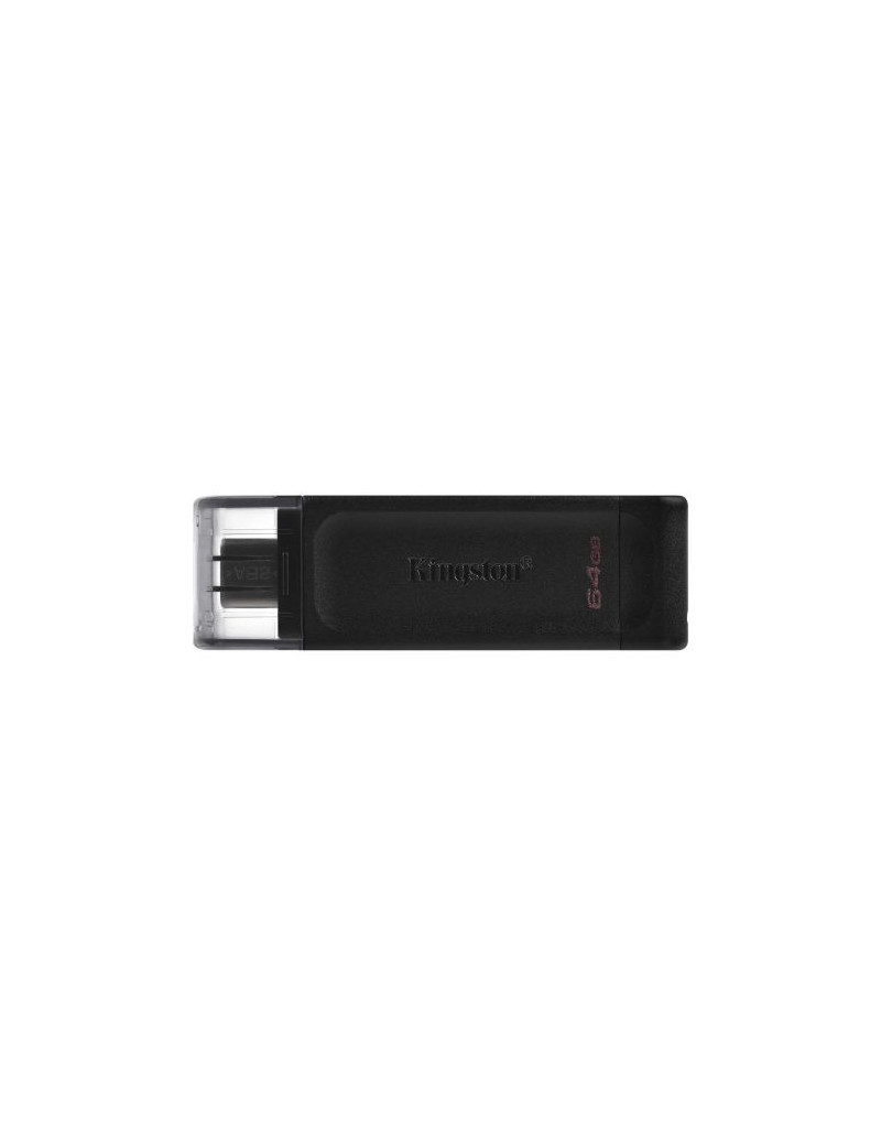 Kingston 64GB DataTraveler 70 USB 3.2 Gen1 Type-C Memory Pen  Cap