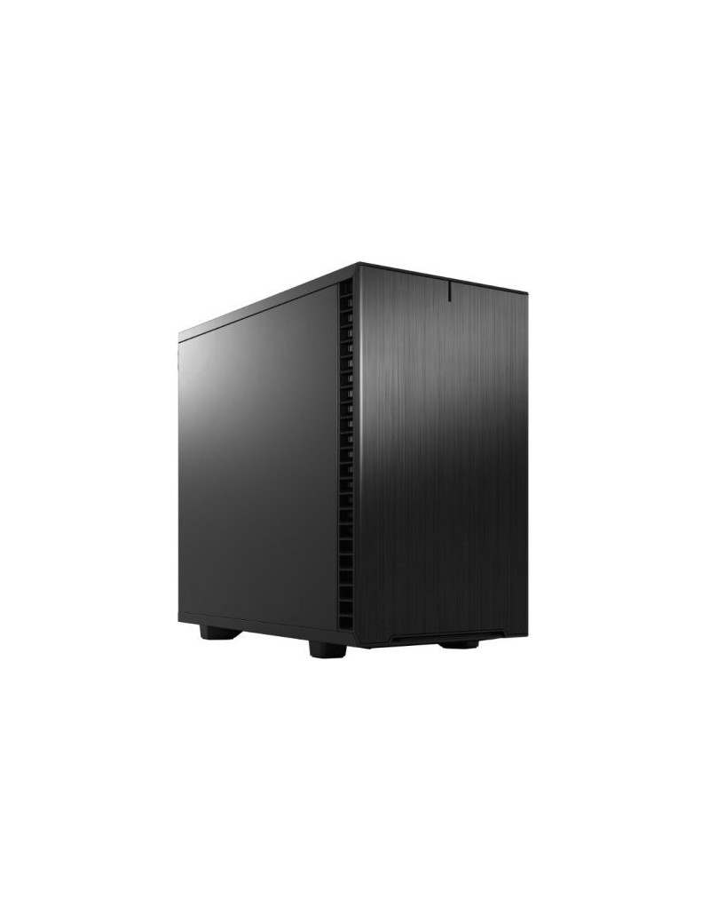 Fractal Design Define 7 Nano (Black Solid) Gaming Case  Mini ITX  2 Fans  Sound Dampening  Ventilated PSU Shroud  USB-C  306 mm GPU Support