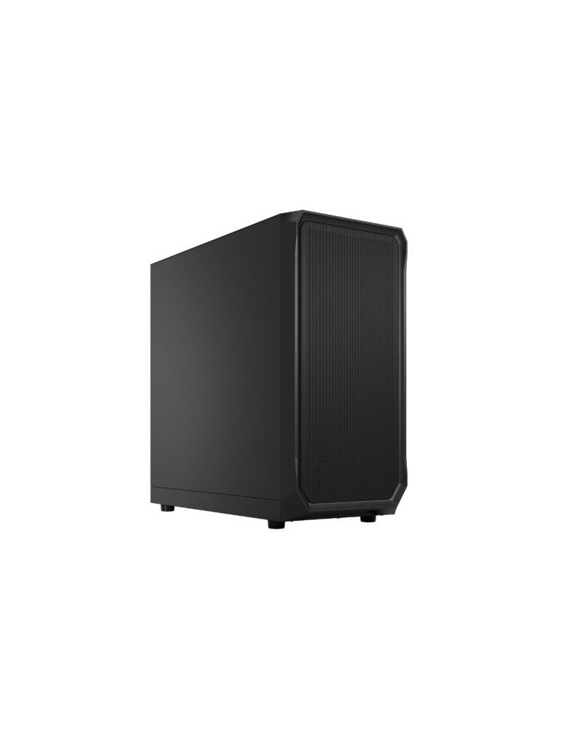 Fractal Design Focus 2 (Black Solid) Gaming Case  ATX  2 Fans  Mesh Front  Innovative Shroud System