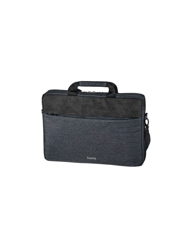 Hama Tayrona Laptop Bag  Up to 14.1“  Padded Compartment  Spacious Front Pocket  Tablet Pocket  Trolley Strap  Dark Grey