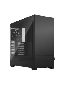 Fractal Design Pop Silent (Black TG) Gaming Case w/ Clear Glass Window  ATX  Sound-Damping Steel & Foam  3 Fans