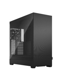 Fractal Design Pop XL Silent (Black TG) Gaming Case w/ Clear Glass Window  E-ATX  Sound-Damping Steel & Foam  4 Fans