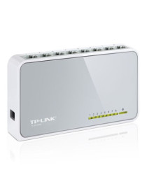 TP-LINK (TL-SF1008D V12) 8-Port 10/100 Unmanaged  Desktop Switch  Plastic Case