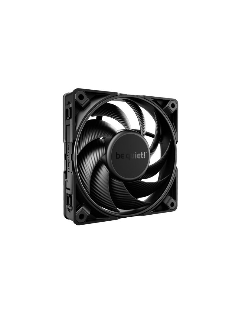 Be Quiet! (BL098) Silent Wings Pro 4 12cm PWM Case Fan  Black  Up to 3000 RPM  3x Speed Switch  Fluid Dynamic Bearing