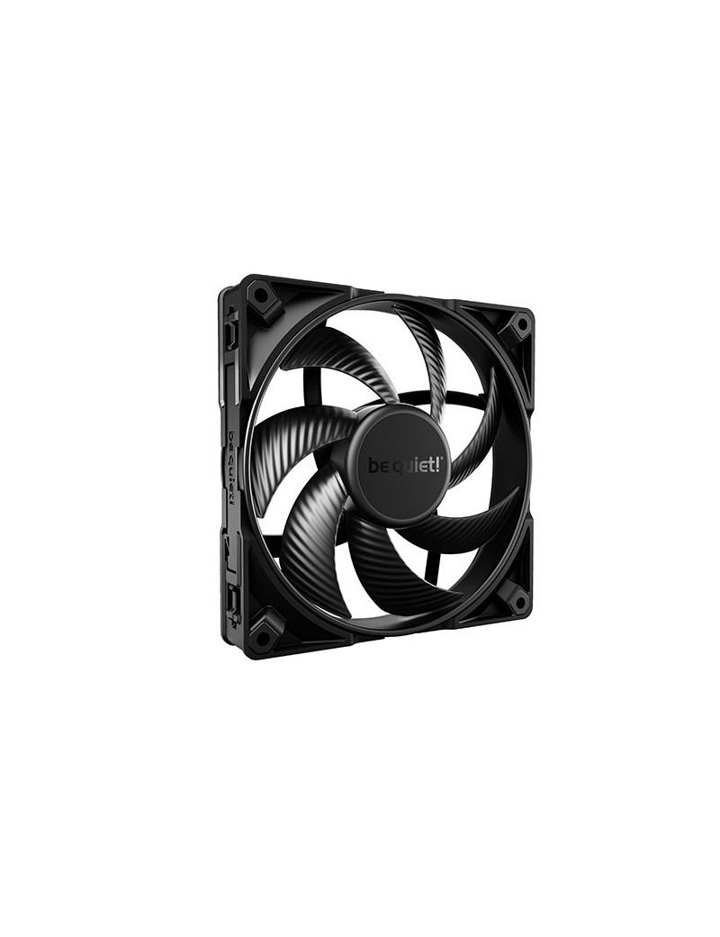 Be Quiet! (BL099) Silent Wings Pro 4 14cm PWM Case Fan  Black  Up to 2400 RPM  3x Speed Switch  Fluid Dynamic Bearing