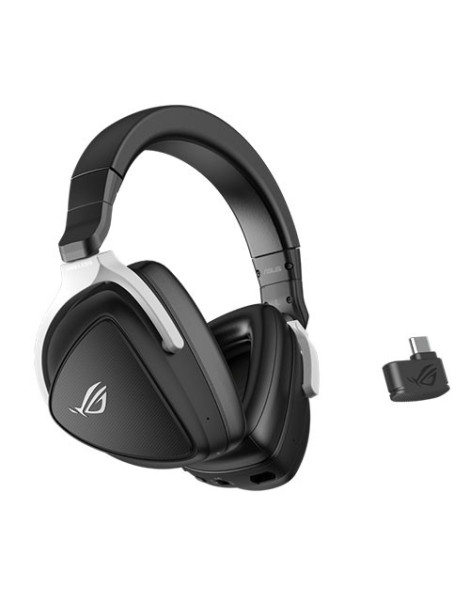 Asus ROG DELTA S Wireless Gaming Headset  Hi-Res  2.4 GHz/Bluetooth  AI Beamforming Mics w/ AI Noise Cancellation  PS5 Compatible