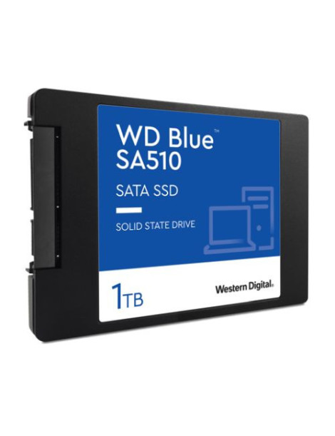 WD 1TB Blue SA510 G3 SSD  2.5“  SATA3  R/W 560/520 MB/s  90K/82K IOPS  7mm