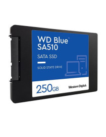 WD 250GB Blue SA510 G3 SSD  2.5“  SATA3  R/W 555/440 MB/s  80K/78K IOPS  7mm