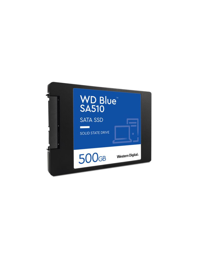 WD 500GB Blue SA510 G3 SSD  2.5“  SATA3  R/W 560/510 MB/s  90K/82K IOPS  7mm