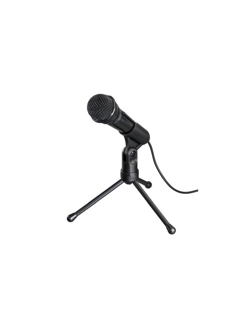 Hama MIC-P35 Allround Microphone for PC and Notebooks  3.5mm Jack  Tripod