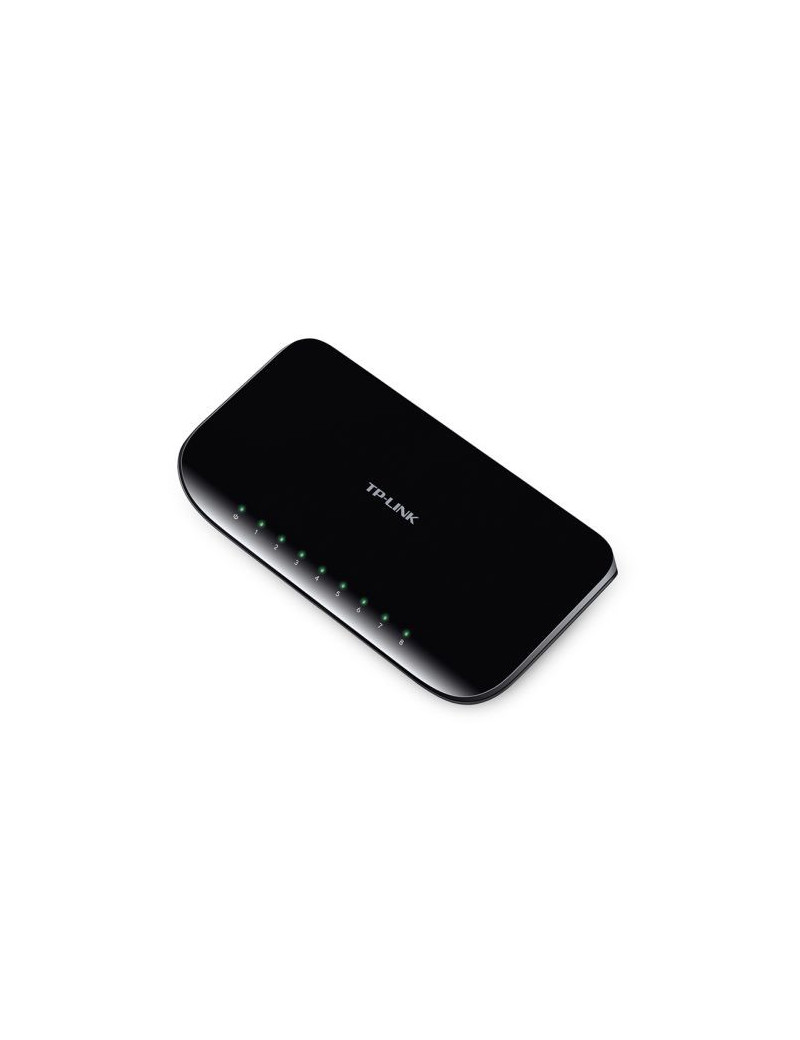 TP-LINK (TL-SG1008D) 8-Port Gigabit Unmanaged Desktop Switch  Plastic Case