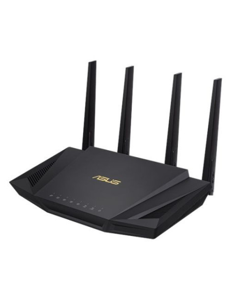 Asus (RT-AX58U V2) AX3000 (2402+574Mbps) Wireless Dual Band Wi-Fi 6 Router  MU-MIMO & OFDMA  802.11ax  AiMesh Compatible