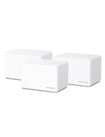 Mercusys (HALO H80X 3-Pack) AX3000 Dual Band Whole Home Mesh Wi-Fi 6 System  3 LAN per Unit  OFDMA & MU-MIMO