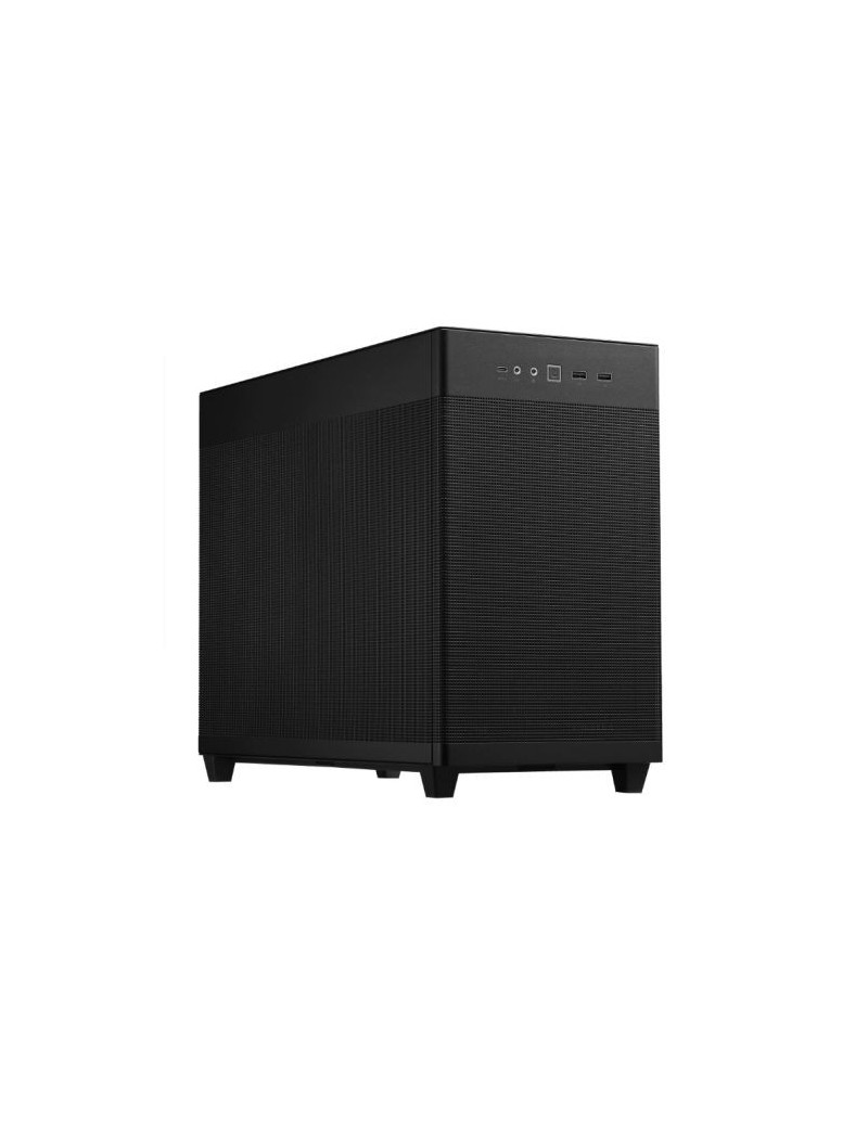 Asus Prime AP201 Gaming Case  Micro ATX  Quasi-Filter Mesh  USB-C  Tool-free Panels  338mm GPU & 360mm Radiator Support  Black