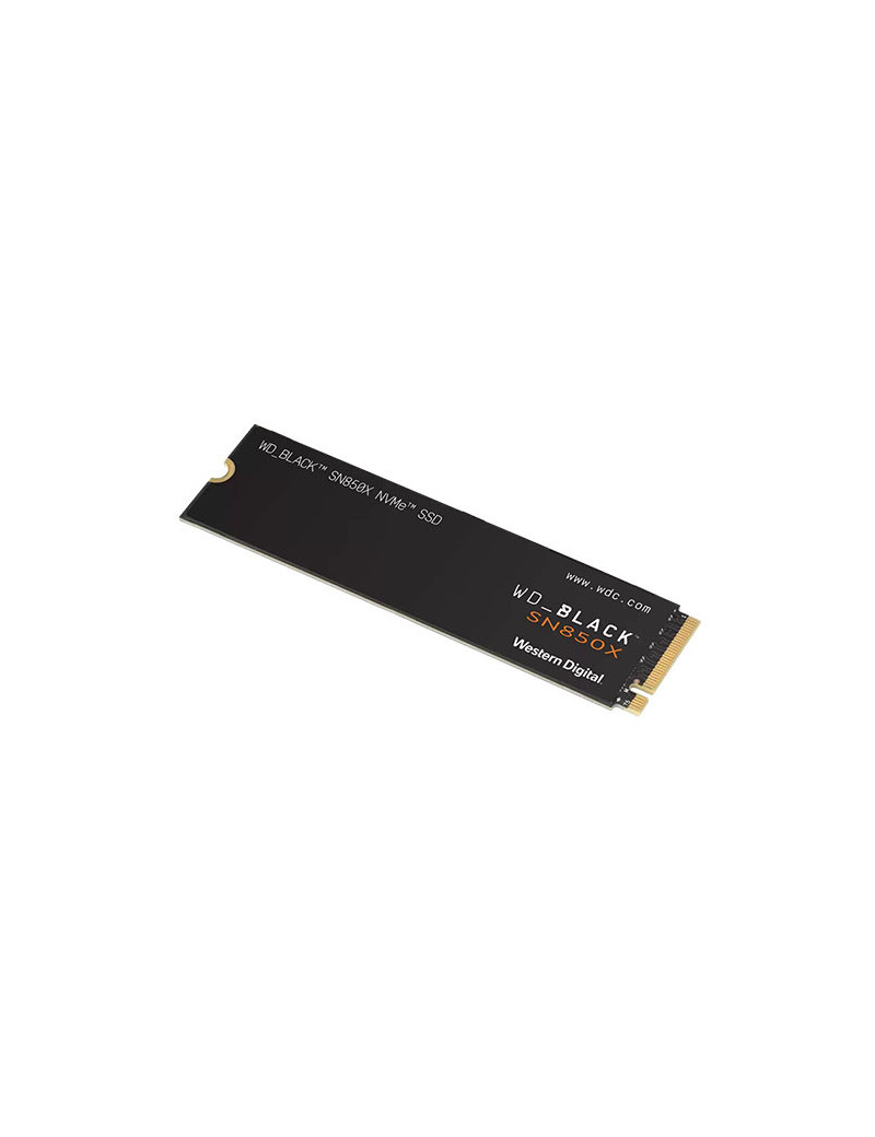 WD 1TB Black SN850X M.2 NVMe SSD  M.2 2280  PCIe4  TLC 3D NAND  R/W 7300/6300 MB/s  800K/1 100K IOPS  No Heatsink