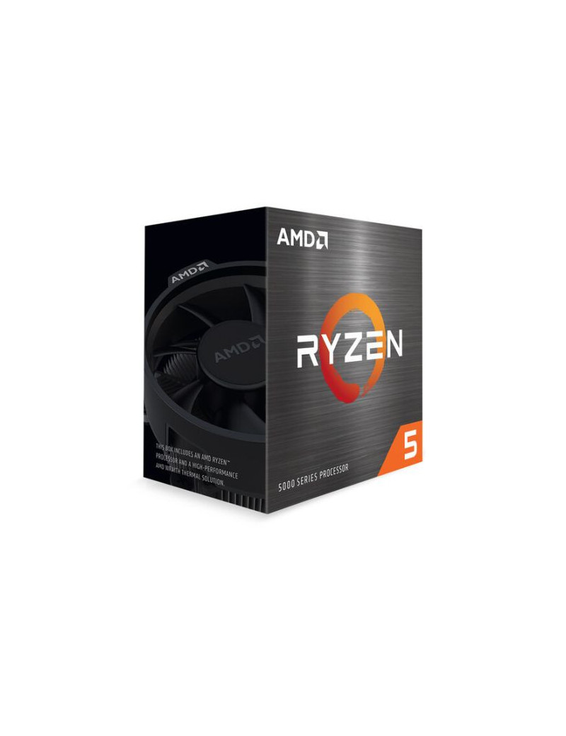 AMD Ryzen 5 5600 CPU with Wraith Stealth Cooler  AM4  3.5GHz (4.4 Turbo)  6-Core  65W  35MB Cache  7nm  5th Gen  No Graphics