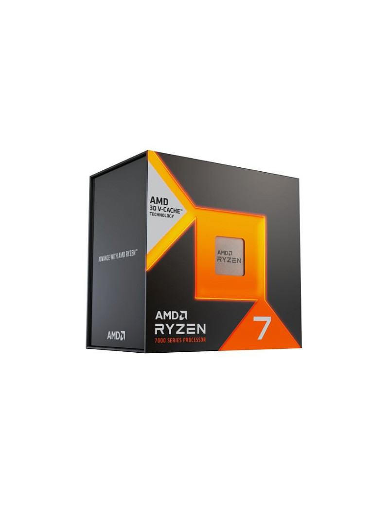 AMD Ryzen 7 7800X3D CPU  AM5  4.2GHz (5.0 Turbo)  8-Core  120W  104MB Cache  5nm  7th Gen  Radeon Graphics  NO HEATSINK/FAN