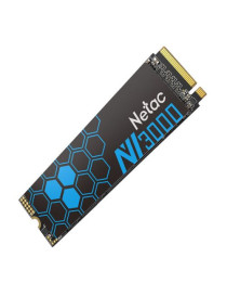 Netac 1TB NV3000 M.2 NVMe SSD  M.2 2280  PCIe3  3D TLC NAND  R/W 3100/2100 MB/s  200K/190K IOPS