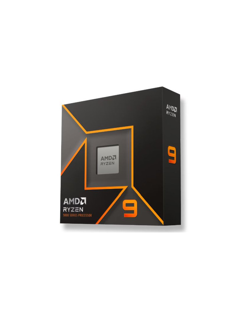 AMD Ryzen 9 9900X CPU  AM5  4.4GHz (5.6 Turbo)  12-Core  120W  76MB Cache  4nm  9th Gen  Radeon Graphics  NO HEATSINK/FAN