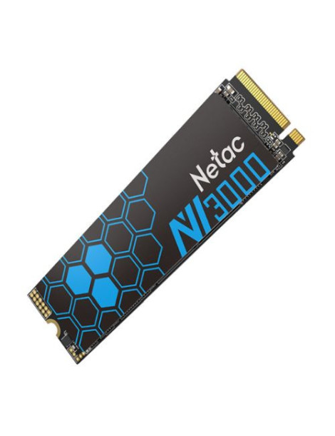 Netac 1TB NV3000 M.2 NVMe SSD  M.2 2280  PCIe3  3D TLC NAND  R/W 3100/2100 MB/s  200K/190K IOPS