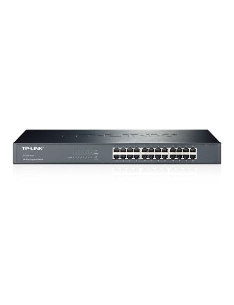 TP-LINK (TL-SG1024) 24-Port Gigabit Unmanaged  Rackmount Switch  Steel Case