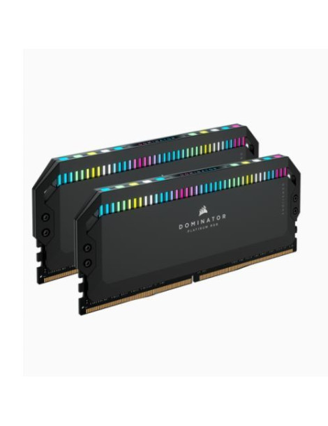 Corsair Dominator Platinum RGB 64GB Kit (2 x 32GB)  DDR5  5600MHz (PC5-44800)  CL40  1.25V  XMP 3.0  PMIC  DIMM Memory  Black